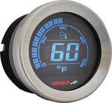DIGITAL GAUGE CLUSTER SILVER BEZEL 04-13 FLHT AND FLTR