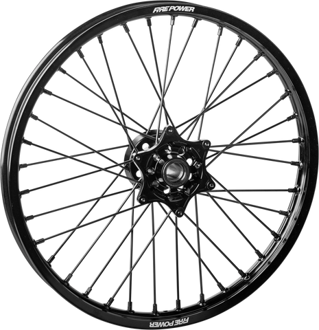 FRONT WHEEL 1.60 X 21" BLACK KTM/GAS/HUS