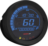 HD-02 SERIES GAUGE KIT BLACK BEZEL OIL TEMP