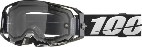 ARMATIC  ENDURO MOTO GOGGLE BLACK CLEAR LENS