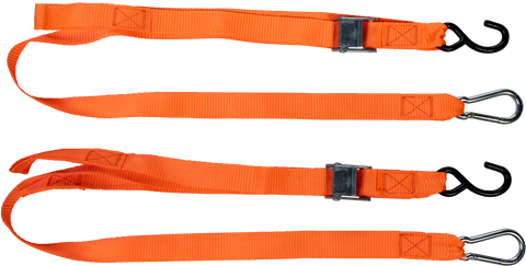 1.5" X 6' TIE-DOWN SOFT-TIE ORANGE 2/PK