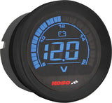HD-02 SERIES GAUGE KIT BLACK BEZEL OIL TEMP