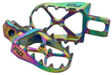 TITANIUM FOOT PEGS JET FUEL GAS/HUS/KTM