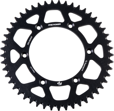 REAR SPROCKET ALUMINUM 49T BLK