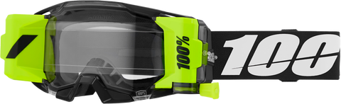 ARMATIC FORCAST GOGGLE BLACK CLEAR LENS