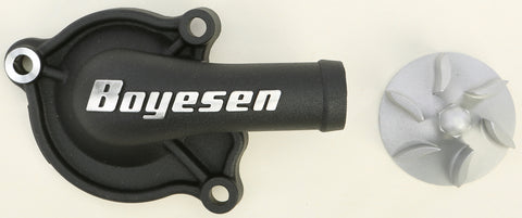 WATERPUMP COVER & IMPELLER KIT BLACK