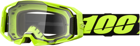 ARMATIC GOGGLE NEON YELLOW CLEAR LENS