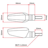 LED 602 FLASHER 12V AMBER PAIR
