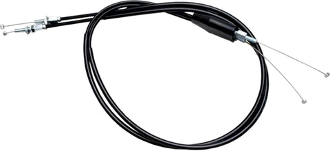 BLACK VINYL THROTTLE PUSH-PULL CABLE SET