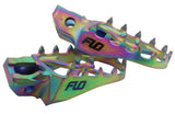 TITANIUM FOOT PEGS JET FUEL YAM