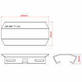SILENCER HEAT GUARD SILVER