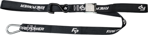 1.5" TIE-DOWN SOFT-TIE BLACK 2/PK