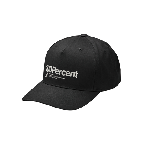 MANIFESTO SNAPBACK CAP BLACK