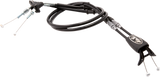 REV  2/3  BLACK  VINYL  THROTT YAM PUSH-PULL  CABLE  SET