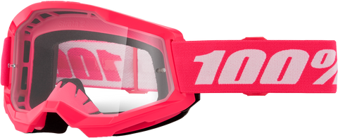 STRATA 2 GOGGLE PINK CLEAR LENS