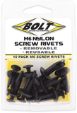 M6 SCREW RIVET KIT 10/PK
