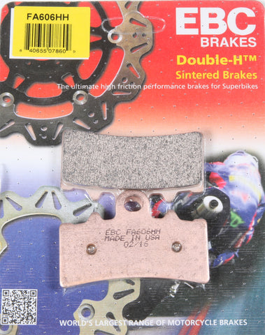 BRAKE PADS FA606HH DOUBLE-H SINTERED