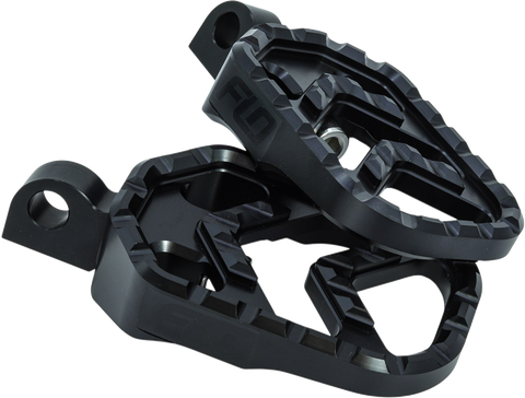 SAVAGE SERIES FOOTPEGS BLACK