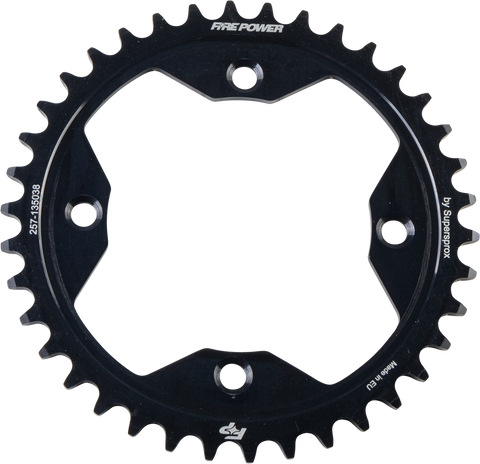 REAR SPROCKET STEEL 38T BLK