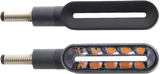 CYCLONE LED TURN SIGNALS SEQUENTIAL BLACK PAIR