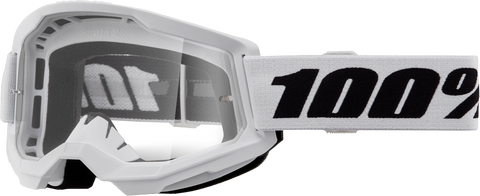 STRATA 2 GOGGLE WHITE CLEAR LENS