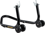 FRONT/REAR PADDOCK STAND BLACK