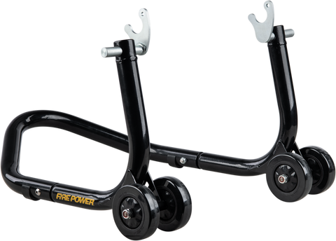 FRONT/REAR PADDOCK STAND BLACK