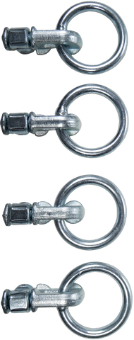 HEAVY DUTY L-TRACK CONNECTS 4/PK
