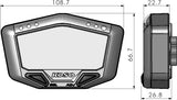 X-2 BOOST GAUGE W/ AIR/FUEL RATIO AND TEMPERATURE