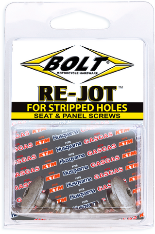 EURO RE-JOT  SEAT/PANEL SCREWS FOR STRIPPED HOLES IN PLASTICS