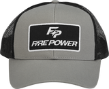 CURVED BILL HAT GREY/BLACK