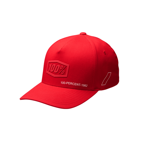 SHODOW FLEXFIT CAP RED LG/XL