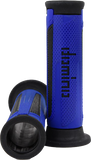 A350 TURISMO GRIPS BLUE/BLACK PAIR