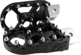 MOTO STYLE FOOTPEG SET BLACK M8 SOFTAIL