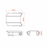 SILENCER HEAT GUARD EXTENDER SILVER