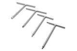 Motion Pro T-Handle, Ball-End Hex, Dual Drive, Metric Set (4,5,6,8mm) 08-0383 manufacturer photo 1