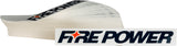 FIRE POWER STICKER WHITE 100 PKS