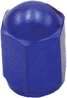 AIR VALVE CAPS BLUE 2/PK