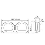 HD-03X 4 PIECE GAUGE KIT TOURING 14-23