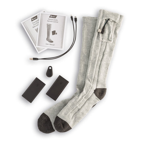 REMOTE CNTRL HEATED SOCKS LARGE