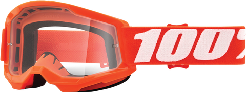 STRATA 2 JUNIOR GOGGLE ORANGE CLEAR LENS