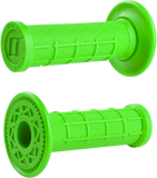 MINI MX HALF WAFFLE GRIPS GREEN