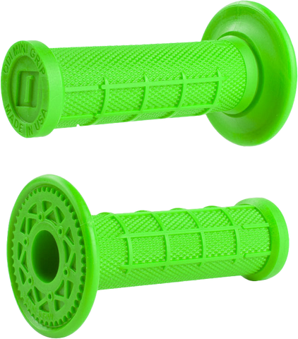 MINI MX HALF WAFFLE GRIPS GREEN
