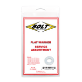 FLAT WASHER ASSORTMENT 120 PIECE KIT