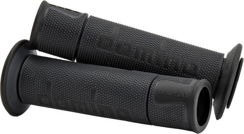 A450 ROAD RACING GRIPS ANTHRACITE/BLACK PAIR