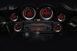 HD-02 SERIES GAUGE KIT SILVER BEZEL OIL TEMP