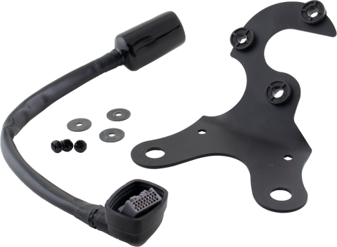 DL-04B SPEEDO BRACKET/WIRE KIT BLACK YAM