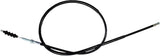 INDIAN BLACK VINYL LW CLUTCH CABLE +4"