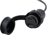 DUAL PORT USB ADAPTER TYPE A AND C