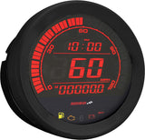 HD-02 SERIES GAUGE KIT BLACK BEZEL OIL TEMP